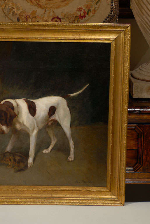 Belgian Large Dog Painting