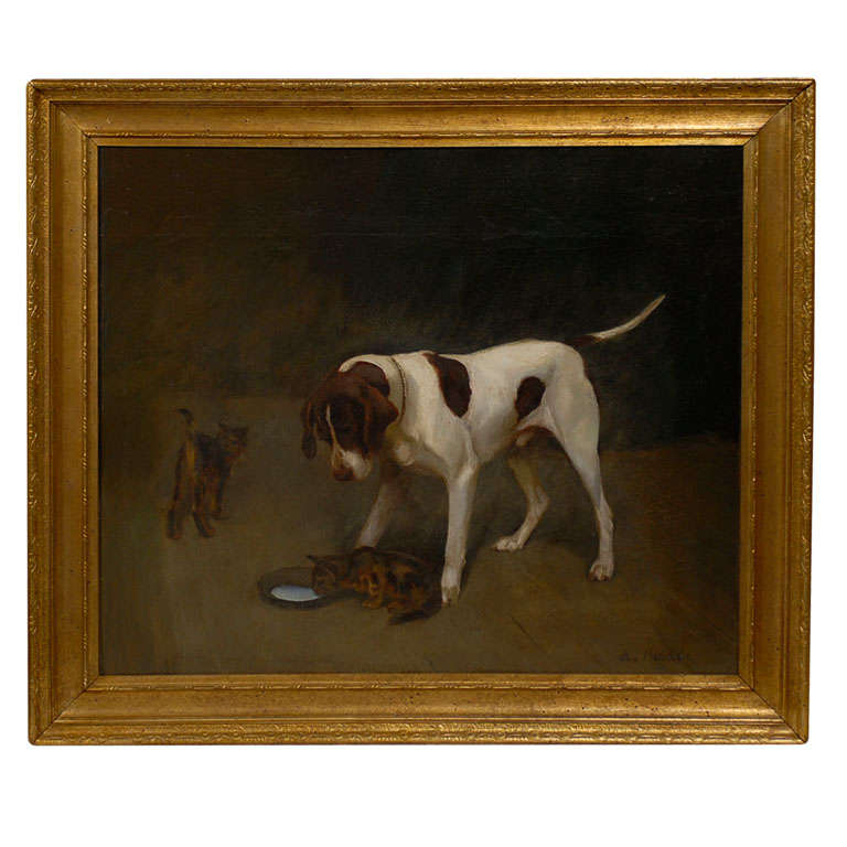 Large Dog Painting