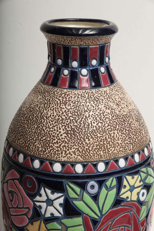 Large Amphora Vase at 1stDibs