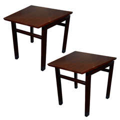 Great Pair of Side Tables by Ed Wormley for Dunbar