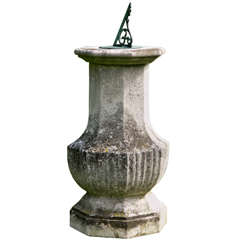 Antique Baronial Stone Sundial