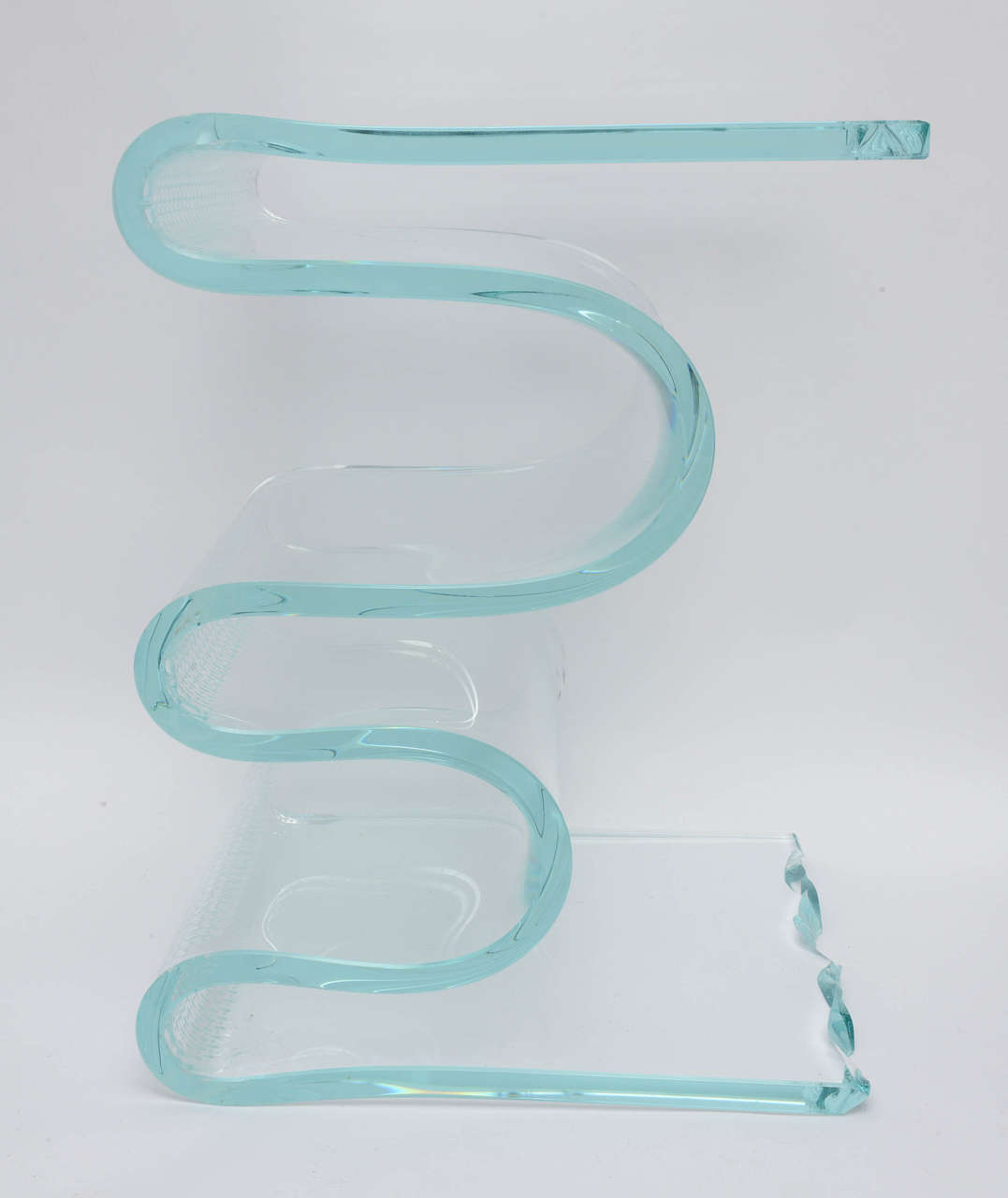 Abstract Glass Waterfall Table 2