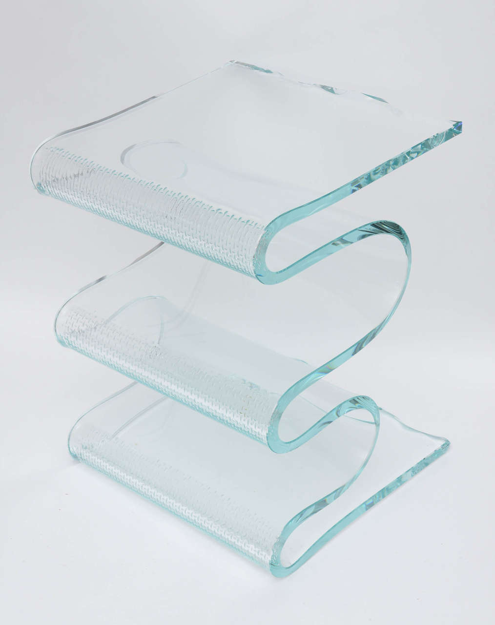 Abstract Glass Waterfall Table 3