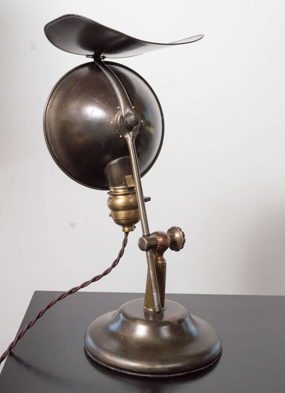 Charming Shielded Metal Table Lamp 2