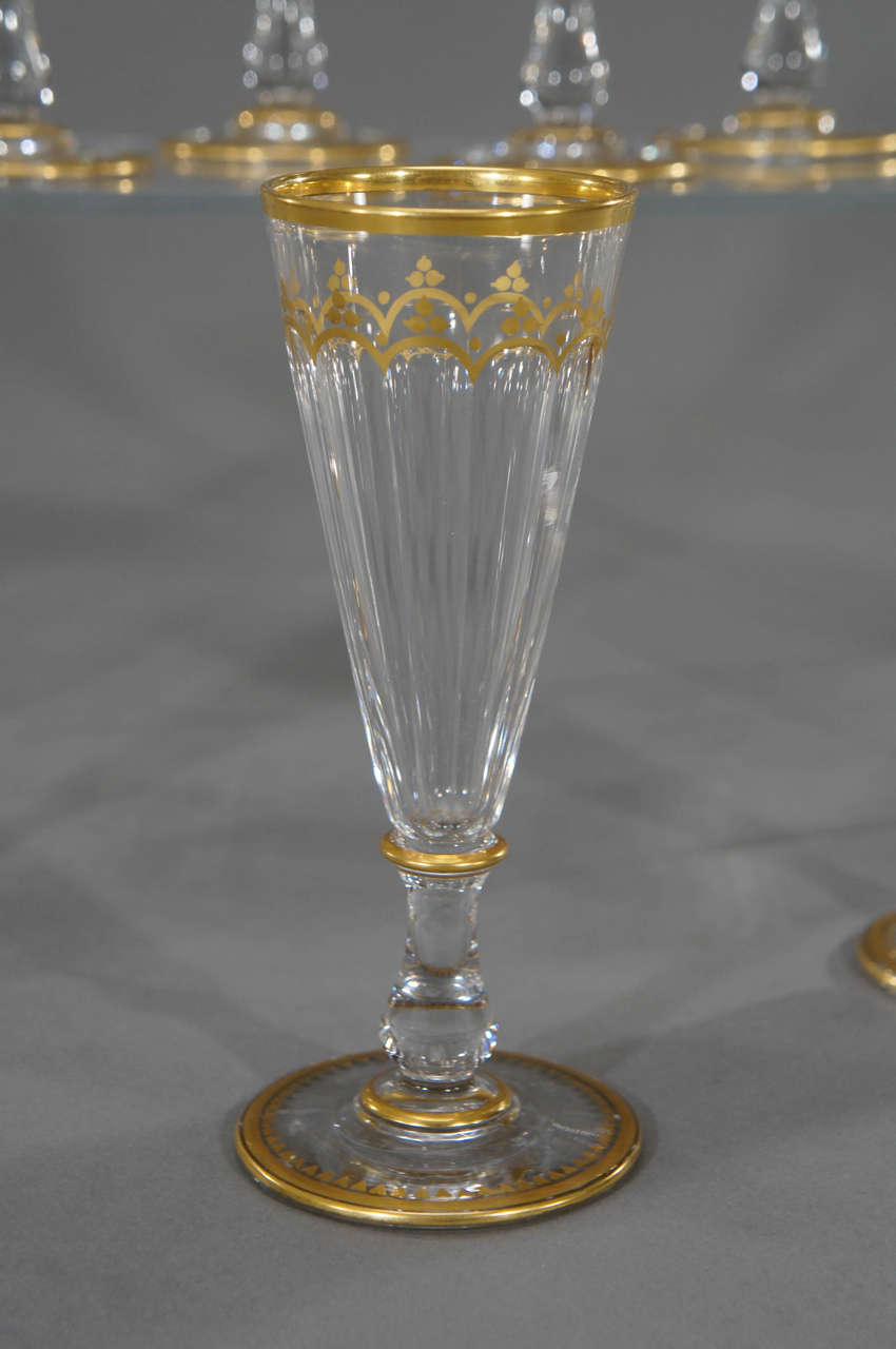 baccarat champagne glasses