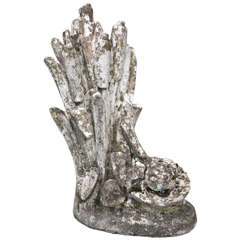 Cement Frog Fountain 3