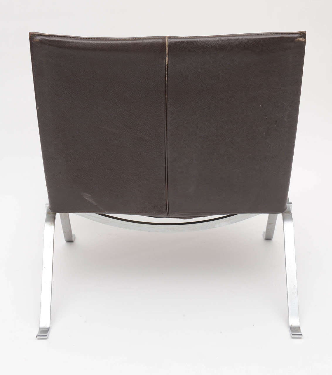 Poul Kjaerholm PK-22 Lounge Chair In Good Condition In West Palm Beach, FL