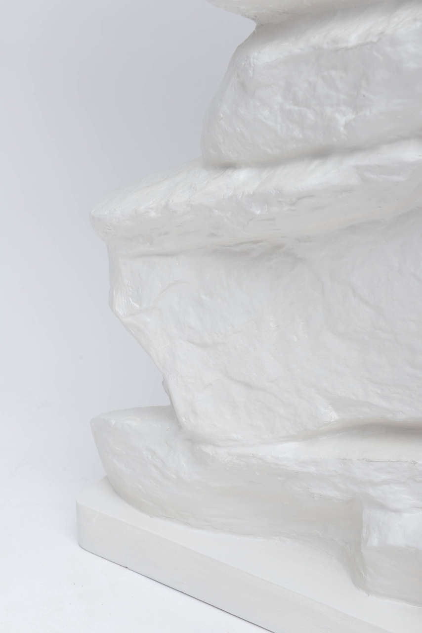 Sirmos Plaster Rock Console at 1stDibs