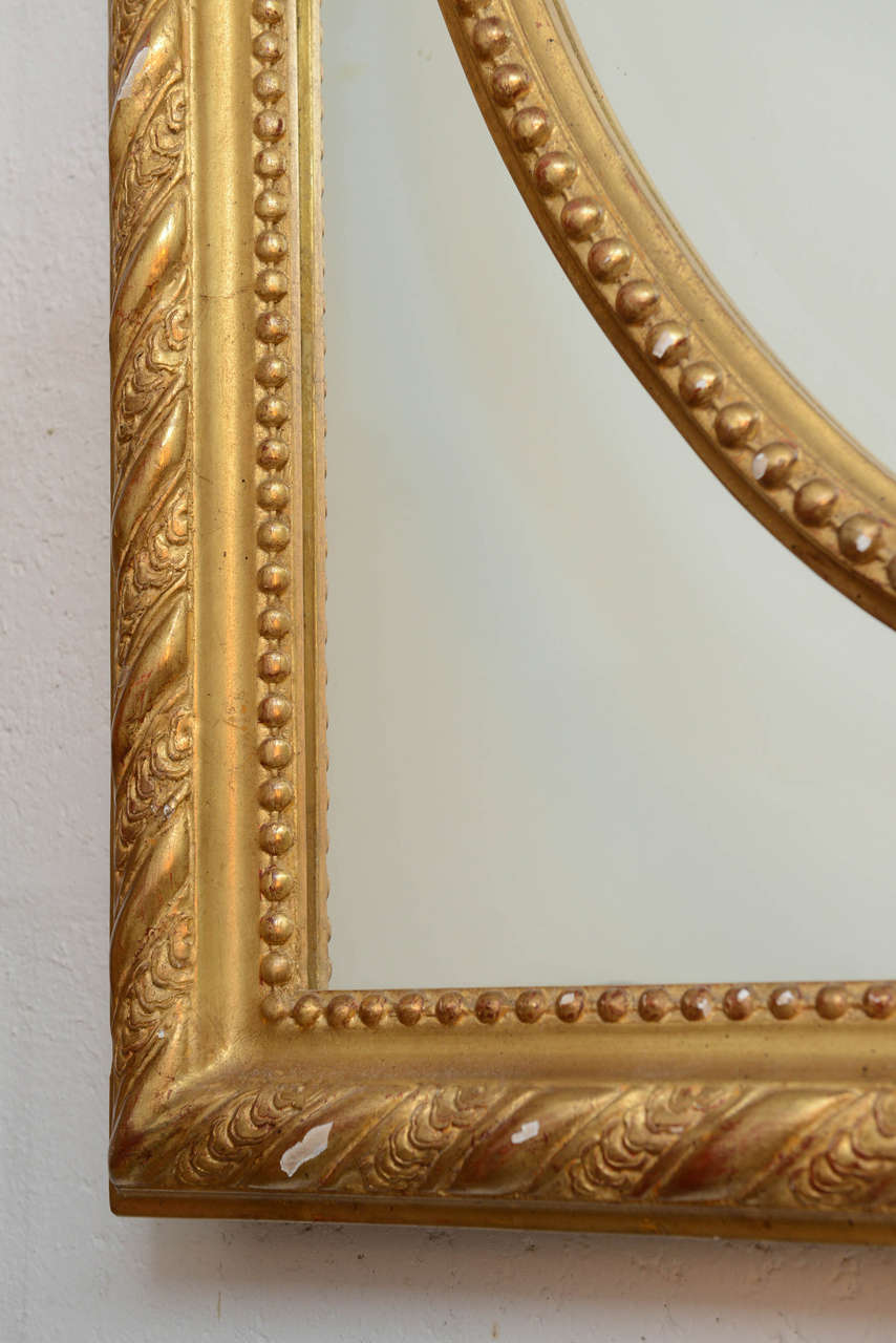 French Gilt Mirror, 20th century In Good Condition In West Palm Beach, FL