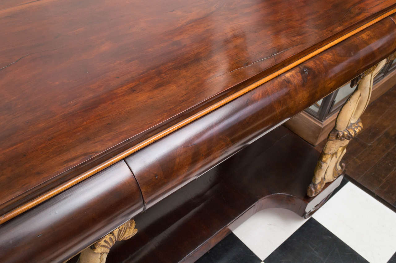 19th Century Baltic Mahogany Console For Sale 3