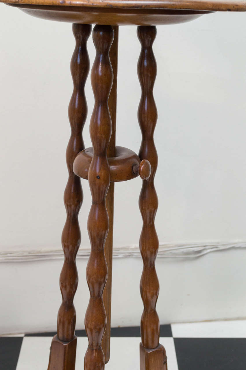 wig stand wooden