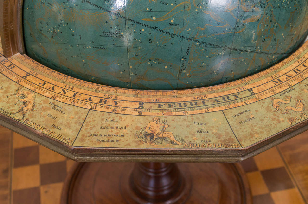 Victorian 20th Century American Celestial Globe