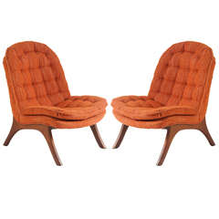 pair of slipper chairs