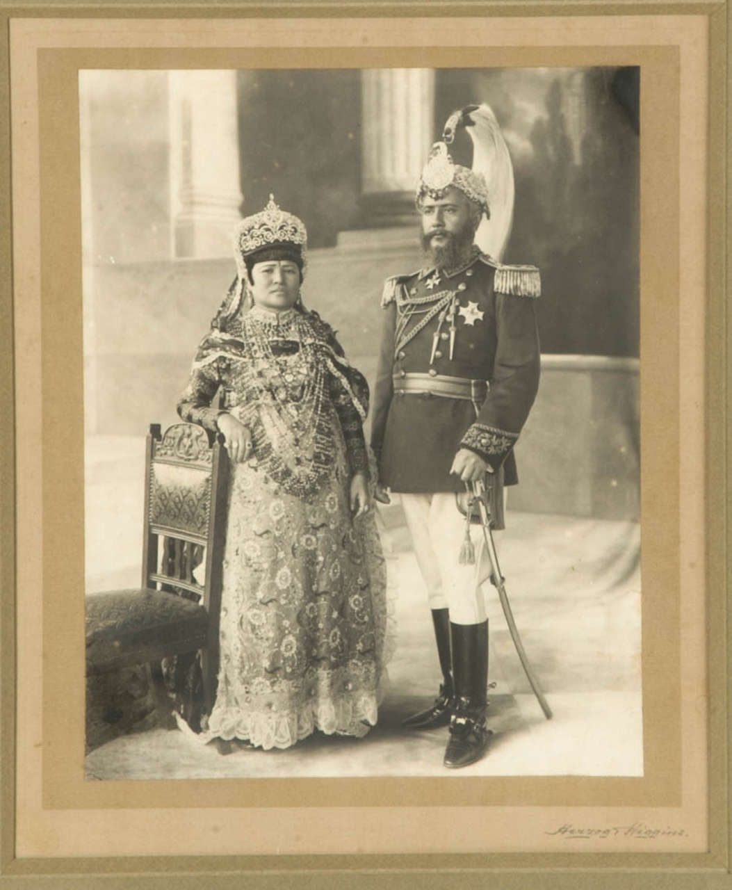 Early 20th Century Vintage Photography of a Maharaja by Herzog et Higgins circa 1910-1920