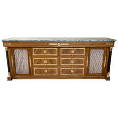 Palatial Empire Style Sideboard or Console Table 6