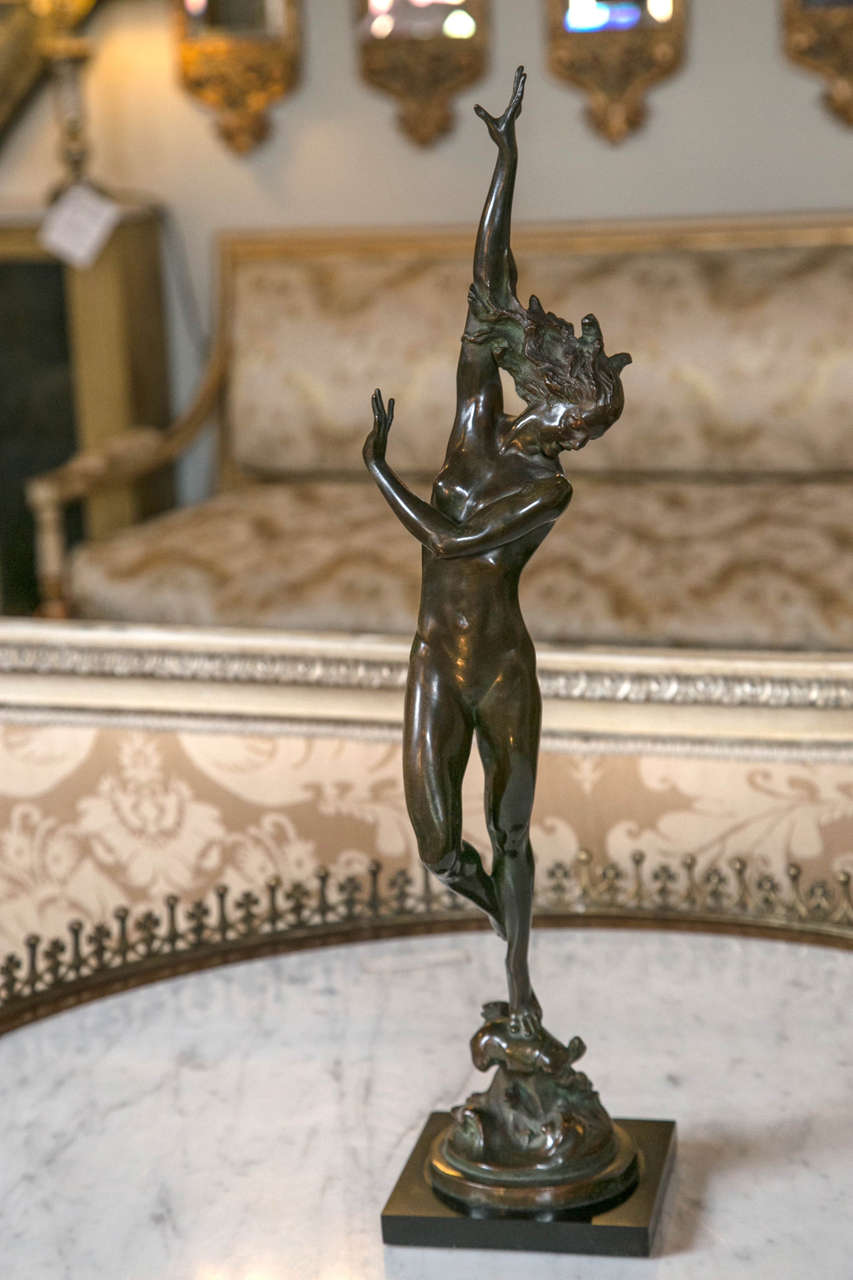 Harriet Frishmuth bronze sculpture 