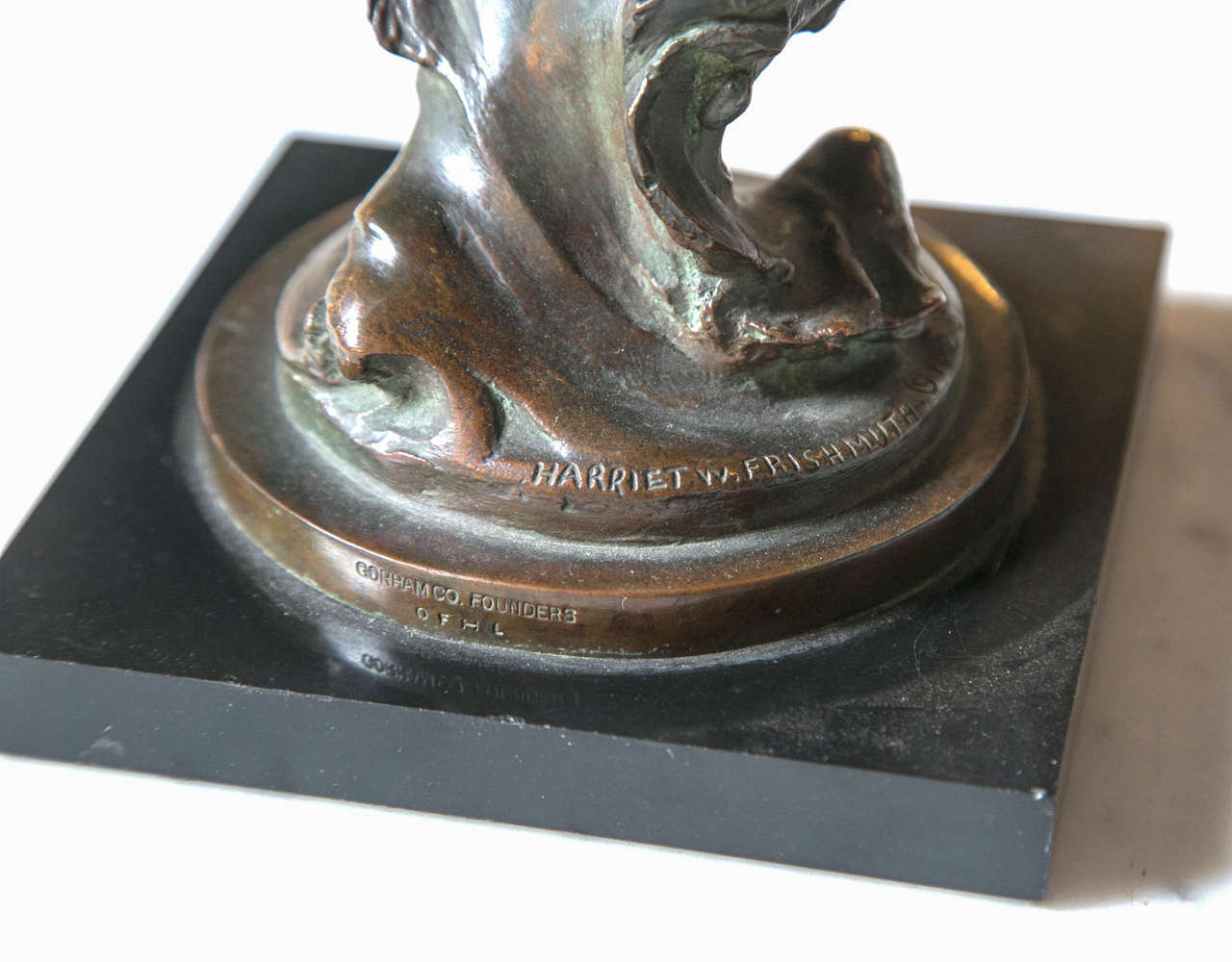 Early 20th Century Harriet Frishmuth Bronze Sculpture 