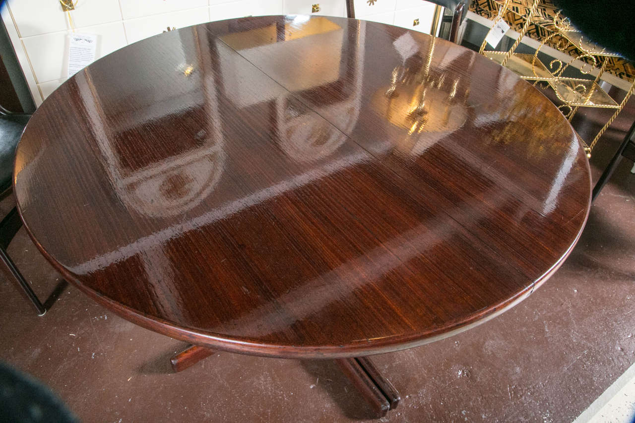 20th Century Mid-Century Dining Table Denmark Circular
