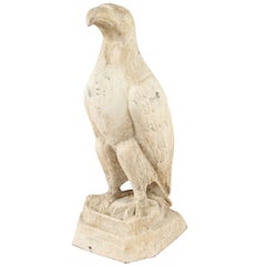 Vintage Garden Statue of an Eagle