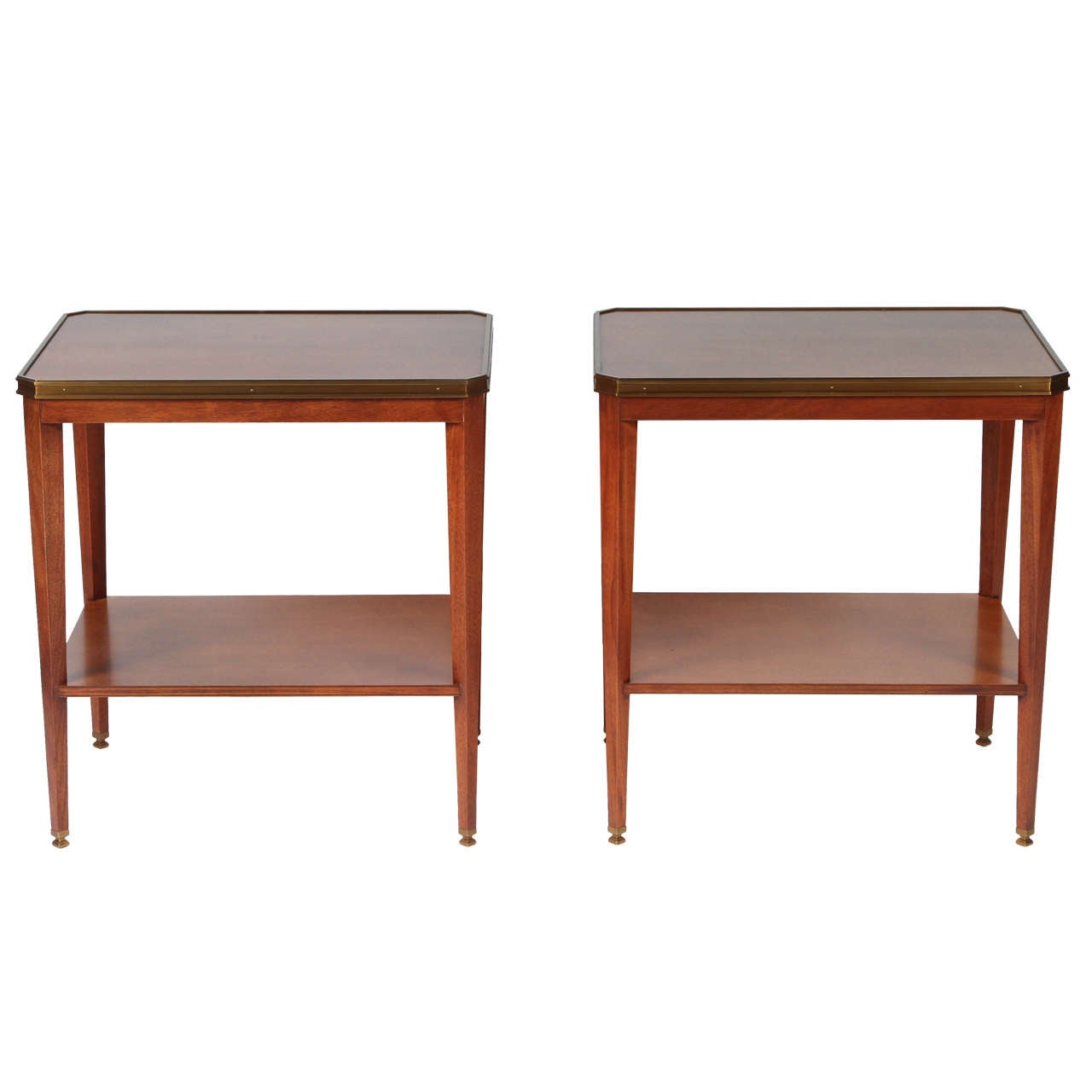 Pair of Louis XVI Style Provincial Side Tables
