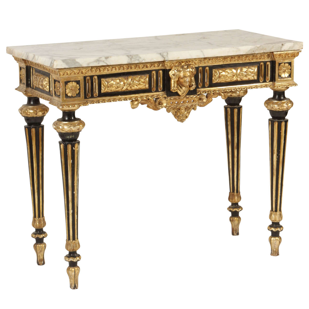 Louis XVI Giltwood and Marble Console Table at 1stDibs louis xvi