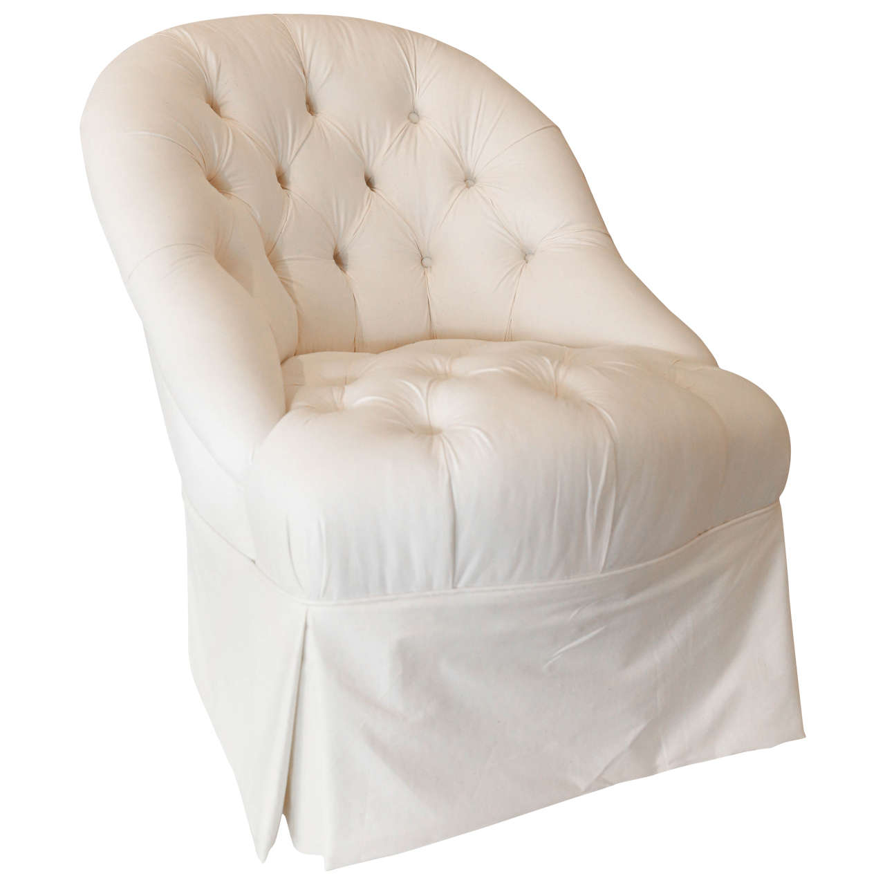 Napoleon III Style Slipper Chair