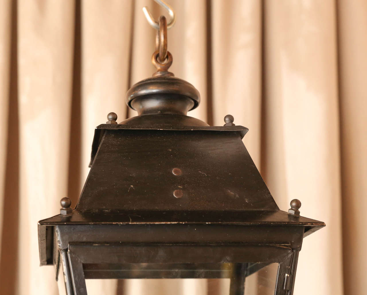 Painted French Lantern 1