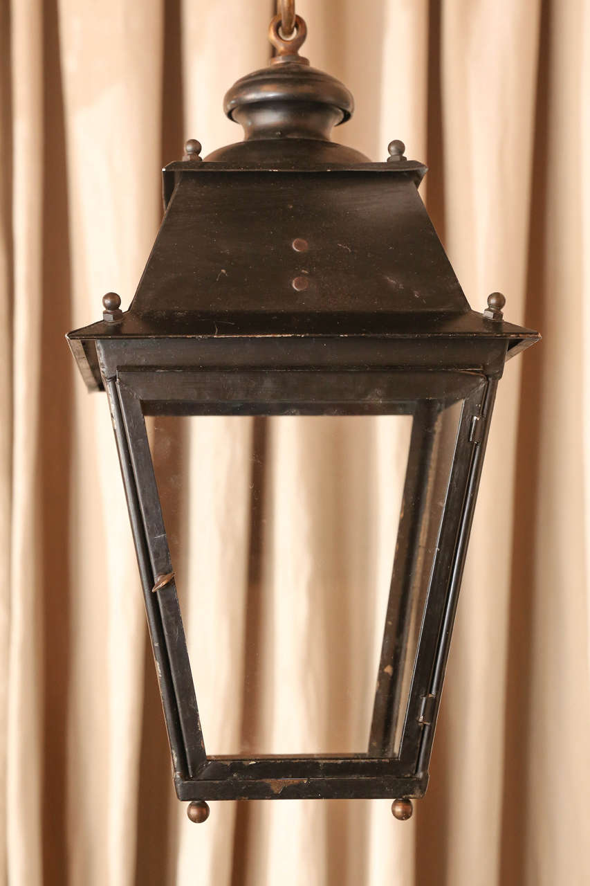 Painted French Lantern 2