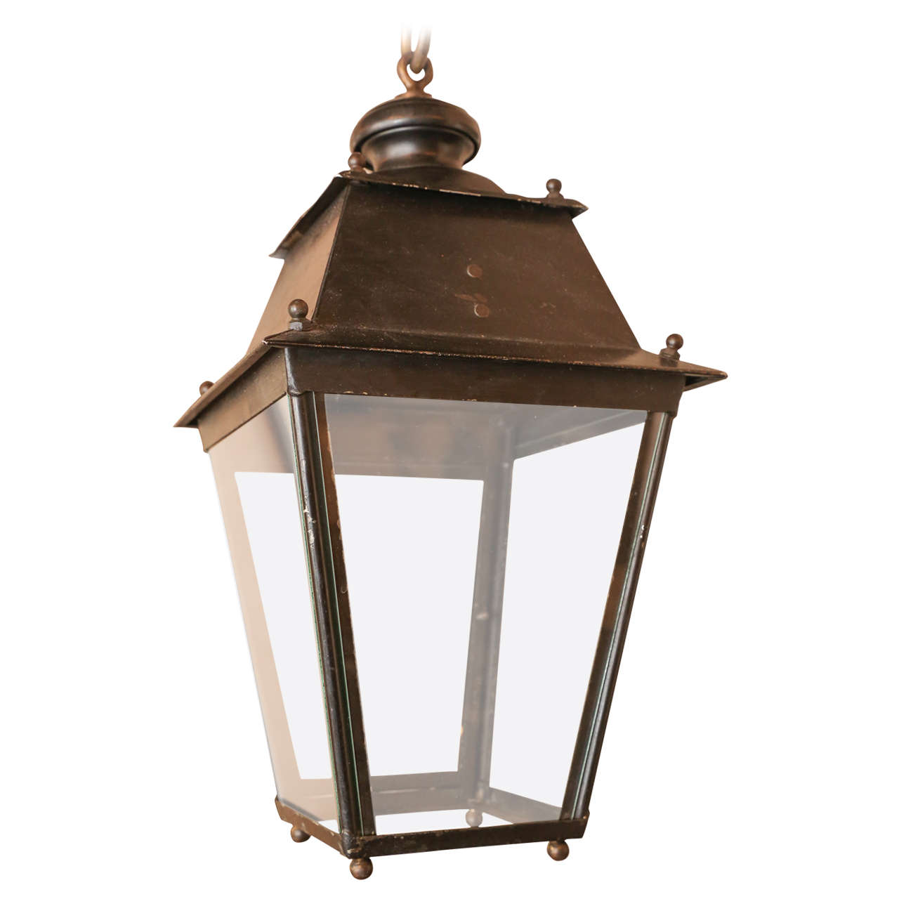 Painted French Lantern