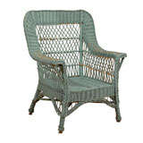 20th Century Bar Harbor Wicker Chair