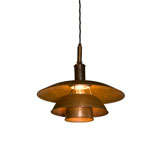 Poul Henningsen Copper 4/4 Light Fixture