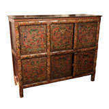 Monastery Chest, Embossed Painting, depicting the Dragon
