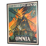 Original Hungarian Lithograph Film Poster