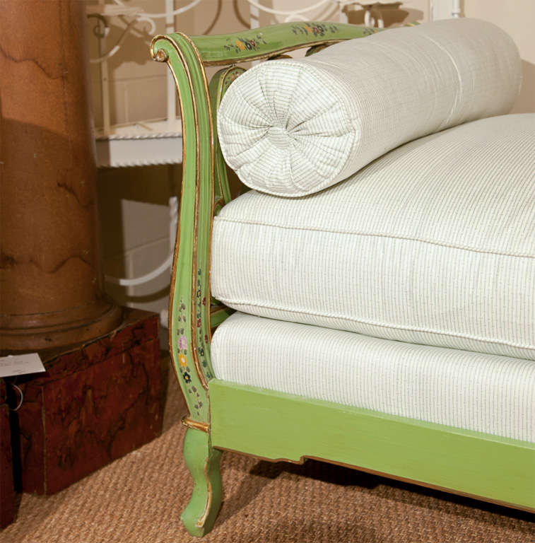 20th Century Painted Italian Style Daybed