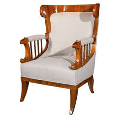 Biedermeier Open Spool Armchair