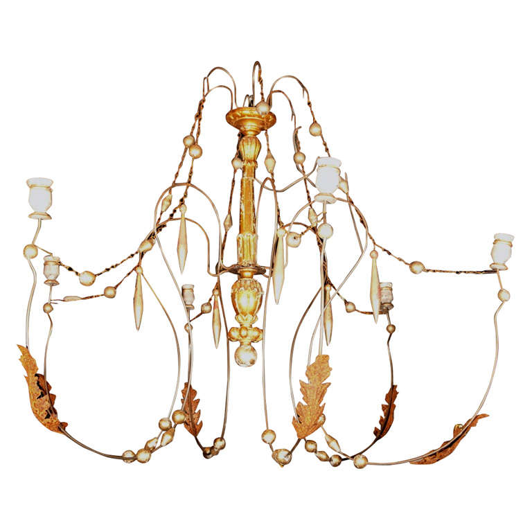 Six Arm Opera Chandelier