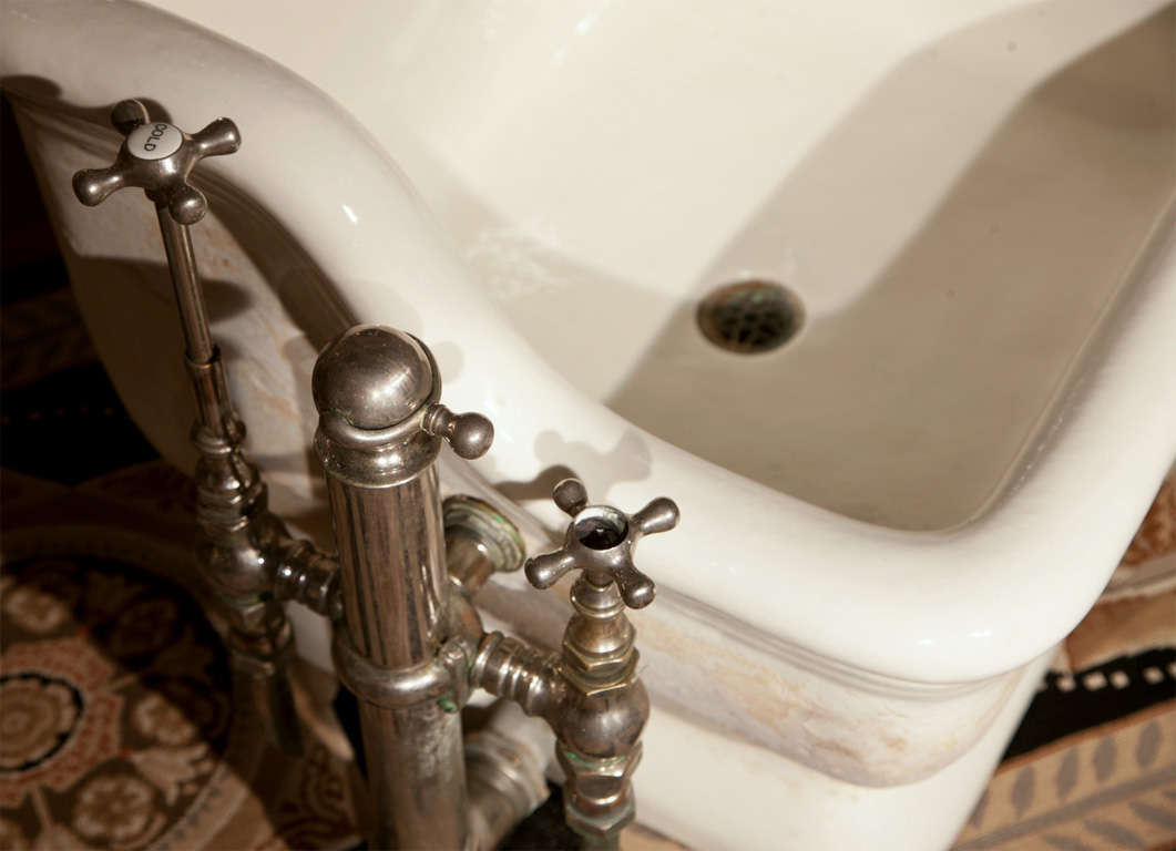 antique sitz bath