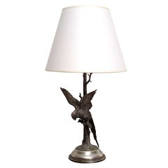 Silver Plated Table Lamp