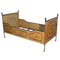 Painted Tole Day Bed 9