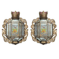 Pair of Addison Mizner Sconces