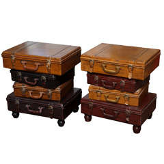 Pair of Briefcase End Tables