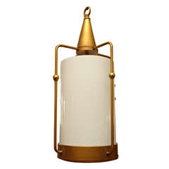 Large Glass Cylinder Fixture
