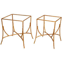 Two Gilt Table Bases