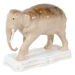 A Staffordshire Figure of Jumbo the Elephant