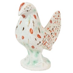 Antique Staffordshire Creamware Chicken