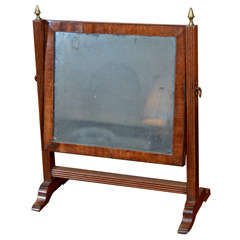 Antique Mahogany Dressing Mirror