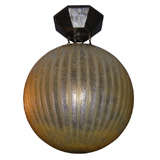 Circa 1925 Spectacular Glass Chandelier by Daum France Nancy