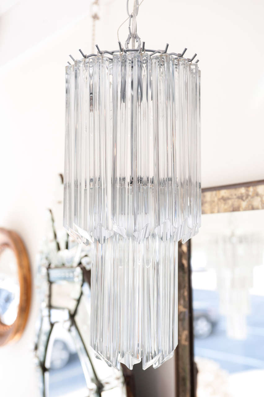Three Matching Venini Crsytal Pendants