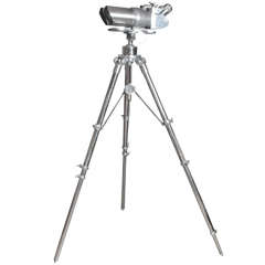 Incredible Pair of Polished Aluminum Military Binoculars 8