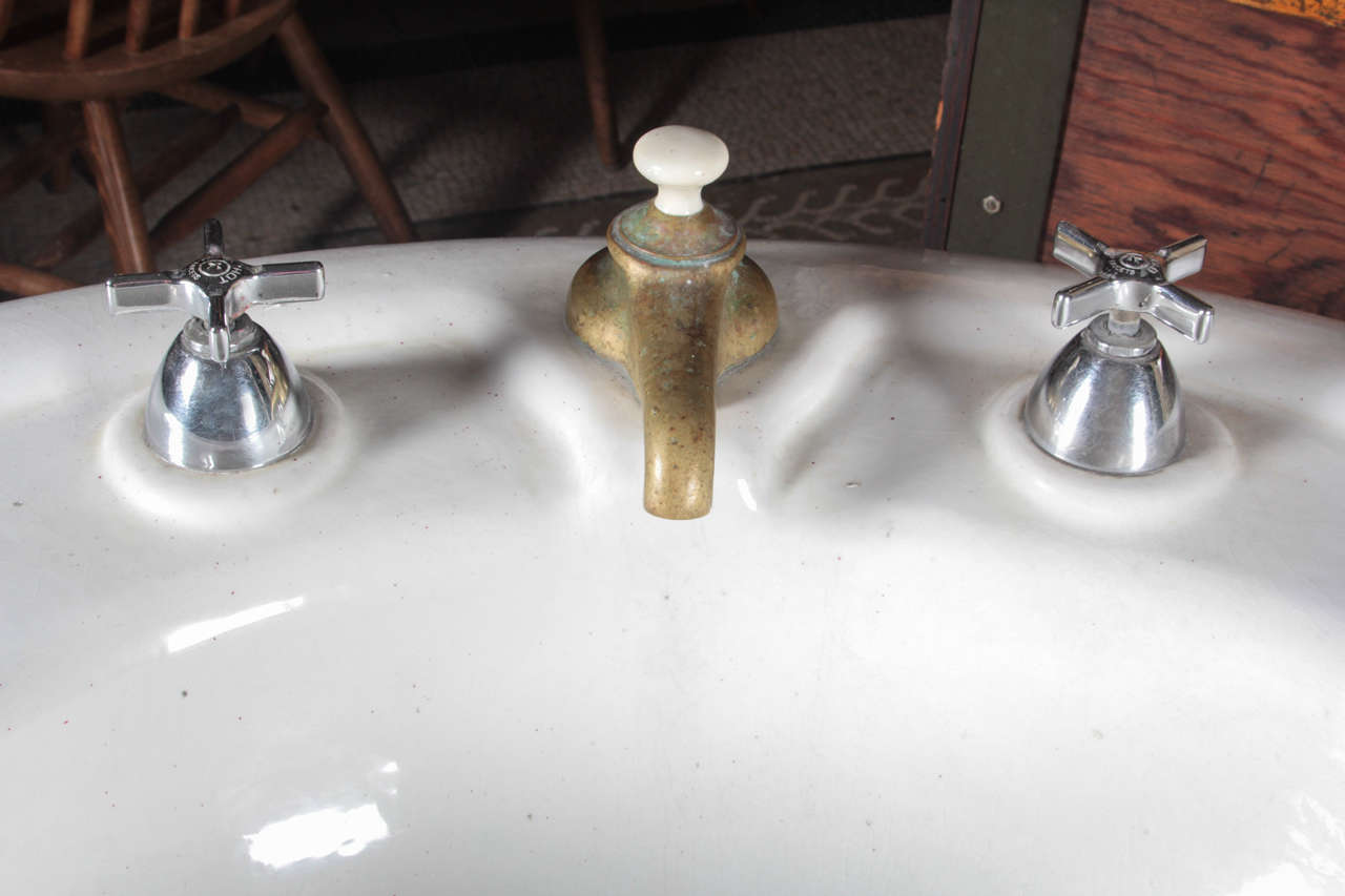 Oval Earthenware Sink from the 1800s at 1stDibs | 1800s sink, sinks in ...